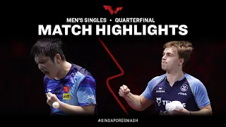 Fan Zhendong vs Truls Moregard | MS QF | Singapore Smash 2023