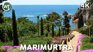 Jardin Botanico Marimurtra, Blanes - 🇪🇸 Spain - 4K Walking Tour