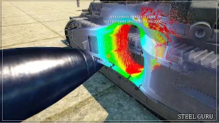 GIGANTIC Shell Vs WW1 Tank 💥 Kill Cam Animation in War Thunder
