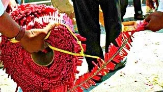 10,000 Wala - India's Longest Firecracker in Chennai, Tamil Nadu