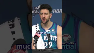 Vasilije Micic on the Hornets' offense in their win over the Grizzlies #shorts