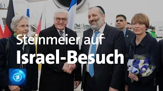 Vor Rede in Yad Vashem: Bundespräsident Steinmeier in Israel