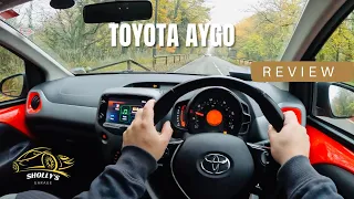 Toyota Aygo X-Trend Review First Impressions and POV Test Drive [London England]