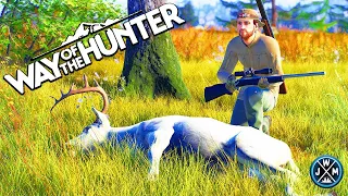 My First ALBINO WHITETAIL DEER in Way Of The Hunter