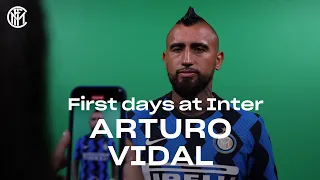ARTURO VIDAL | FIRST DAYS AT INTER 😎🇨🇱📹