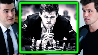 Magnus Carlsen's chess training routine | Lex Fridman Podcast Clips