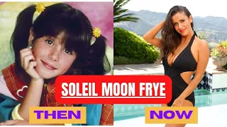 Soleil Moon Frye Then and Now | Punky Brewster Soleil Moon | Punky Brewster Cast [1976-2023]