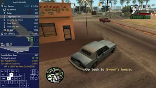 GTA San Andreas: Any% (No AJS) Speedrun in 4:05:51