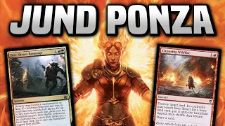 THIS DECK IS SO UNFAIR! Jund Ponza in PIONEER 【 MTG Gameplay 】