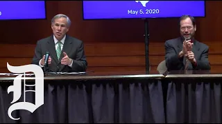 Gov. Greg Abbott gives coronavirus response update, including the opening of hair salons