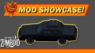 Fully Armored '87 Buick Regal Vehicle Project Zomboid Mod Showcase