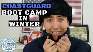 Coast Guard boot camp in the WINTER