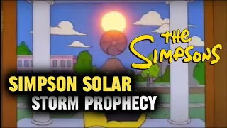 IS THE SIMPSONS’SOLAR STORM PREDICTION TRUE ?