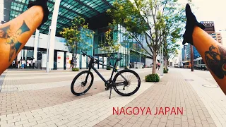 【4K】Riding the Cannondale Bad Boy3 to Starbucks in Nagoya's Takashimaya Gate Tower2023/08/22 #37