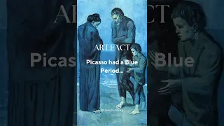 Picasso had a blue period… #shorts #picasso #short