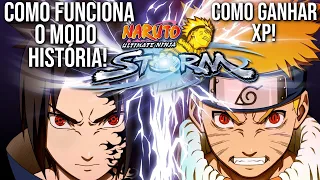 Como funciona o MODO HISTÓRIA!/Como ganhar XP! - Naruto Ultimate Ninja Storm (1).