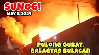 Sunog Sa Pulong Gubat Balagtas Bulacan. May 5, 2024