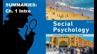 Introduction to social psychology chapter 1