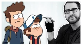 Drawing Gravity Falls Characters 10 Years Later!