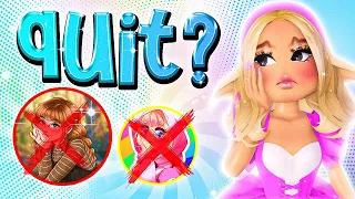 BIG YOUTUBERS are QUITTING ROYALE HIGH? | Royale High Roblox