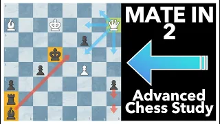 Can You Find The TOUGH Mate In 2? ♚ Advanced Chess Study ♖ Corrias, 1917 ♕ Improve Your Chess