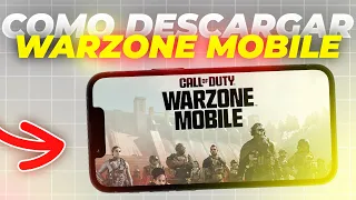 COMO descargar WARZONE MOBILE en IPHONE / IPAD!