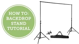 How To: Backdrop Stand Tutorial | BalsaCircle.com
