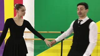 Фигурный вальс урок №1 || Walts. Wedding dance