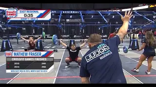 2016 Crossfit East Regional EVENT 1 Heat 4 ：Snatch