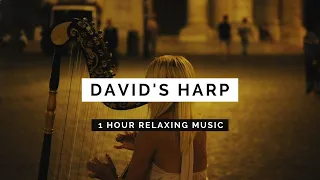 THE BLESSING : David's Harp | 1 Hour Relaxing Harp Music | Quiet Time Music | Christian Meditation