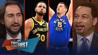 Jokic stands alone, Stephen Curry near the top as King of the Hill | NBA | FIRST THINGS FIRST