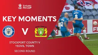 Stockport County v Yeovil Town | Key Moments | Second Round | Emirates FA Cup 2020-21