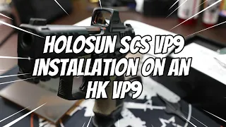 Holosun SCS VP9 Install on a HK VP9SK: