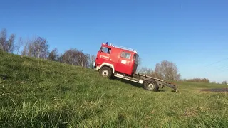 Uphill test Magirus Deutz 192D11 Fire Truck