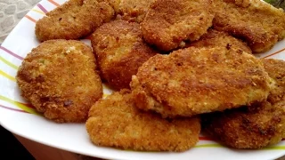 Котлеты из цветной капусты, Cutlets from cauliflower