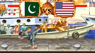 Street Fighter 2 Champion Edition - ryuchamp (PAK) VS (USA) 8Hero [sf2ce][Fightcade] [ストリートファイター2]