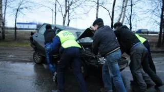 Видео с места ДТП на Пихтулино