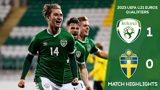 HIGHLIGHTS |  Ireland U21 1-0 Sweden U21 - 2023 UEFA European Under-21 Championship