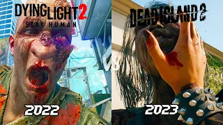 Dying Light 2 VS Dead Island 2 - Interesting Details and Physics Comparison