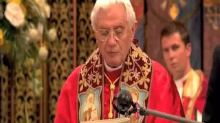 Highlights: A Service of Evening Prayer in the presence of His Holiness Pope Benedict XVI