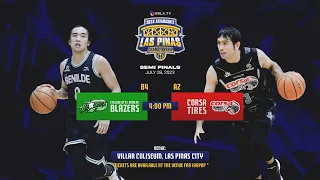 Semi-Finals | CSB Blazers vs CORSA Tires | 2023 Bola.TV Asiabasket Las Piñas Championship