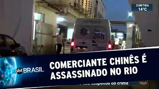 Comerciante chinês é assassinado no Rio | SBT Brasil (20/06/19)