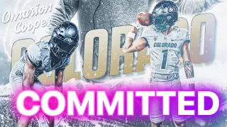 BREAKING NEWS: 4⭐️ CB Omarion Cooper Just Committed To Coach Prime Colorado Buffaloes‼️