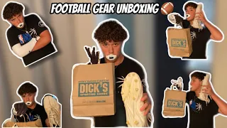 “Unboxing Football Gear From Dicks Sporting Goods 🏈 “