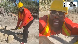 Rick Ross Out Of Breath After Doing His Own Construction! Gives Updated Tour Of His $34M Mansion