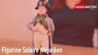 Décoration Figurine Solaire Napoléon - Cadeau Maestro