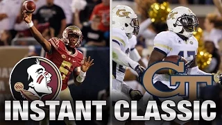 Instant Classic: FSU vs. Georgia Tech Full Game | 2015 ACC Football