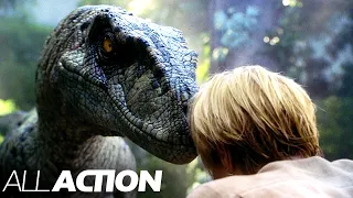 Up Close and Personal with Raptors | Jurassic Park 3 | All Action
