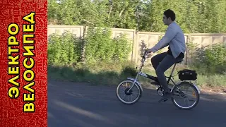 Мотор колесо из Китая / Электровелосипед из обычного велосипеда Стелс - пробные покатушки