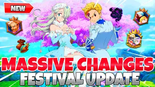 *HUGE CHANGES SOON + COLLAB/FESTIVAL STREAM* Thank You Event + New Rank Level Cap! (7DS Grand Cross)